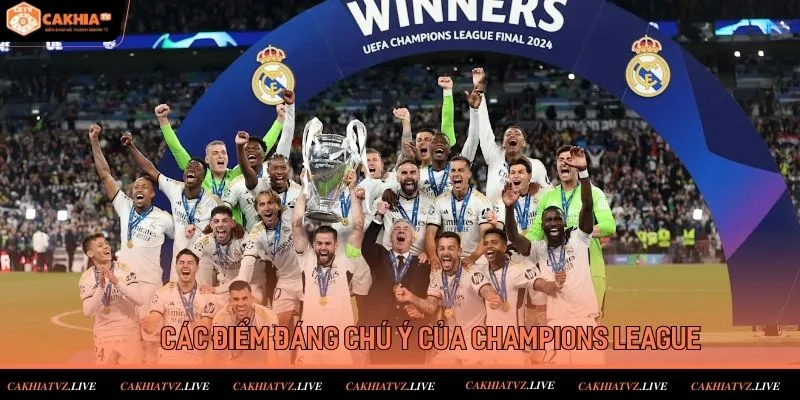 Điểm đáng chú ý của lịch đi đấu giải Champions League