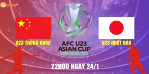U23 Trung Quốc vs U23 Nhật Bản
