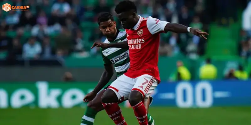 Khoảnh khắc quyết định trong trận Sporting CP vs Arsenal đầy kịch tính